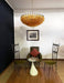 Rhombus Amber Glass Chandelier - Simprolos