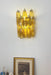 Rhombus Amber Glass Wall Lamp - Simprolos