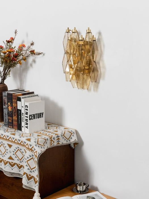 Rhombus Glass Wall Lamp - Simprolos