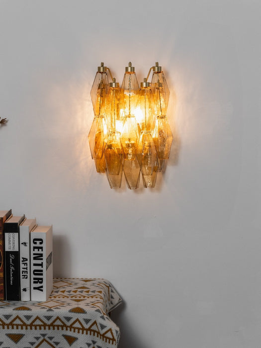 Rhombus Glass Wall Lamp - Simprolos