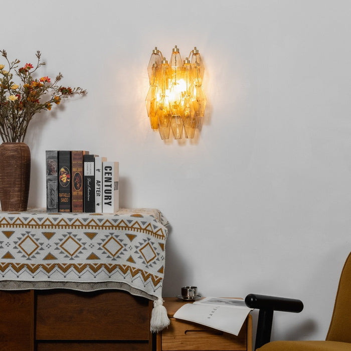 Rhombus Glass Wall Lamp - Simprolos