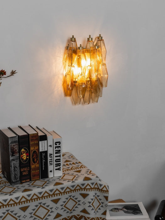Rhombus Glass Wall Lamp - Simprolos