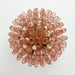 Rhombus Pink Glass Ceiling Lamp - Simprolos
