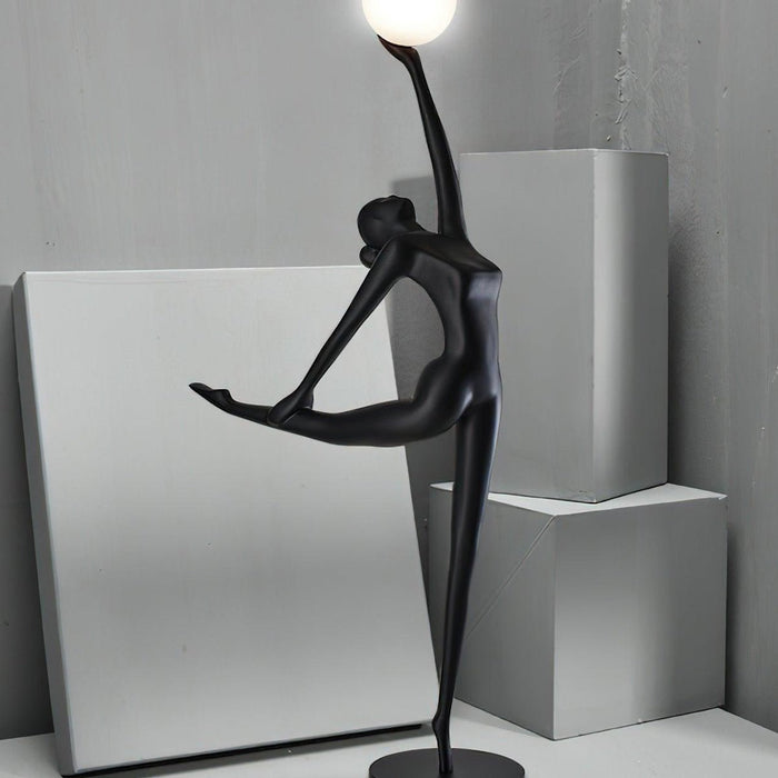 Rhythmic Gymnast Floor Lamp for Elegant Interiors - Simprolos
