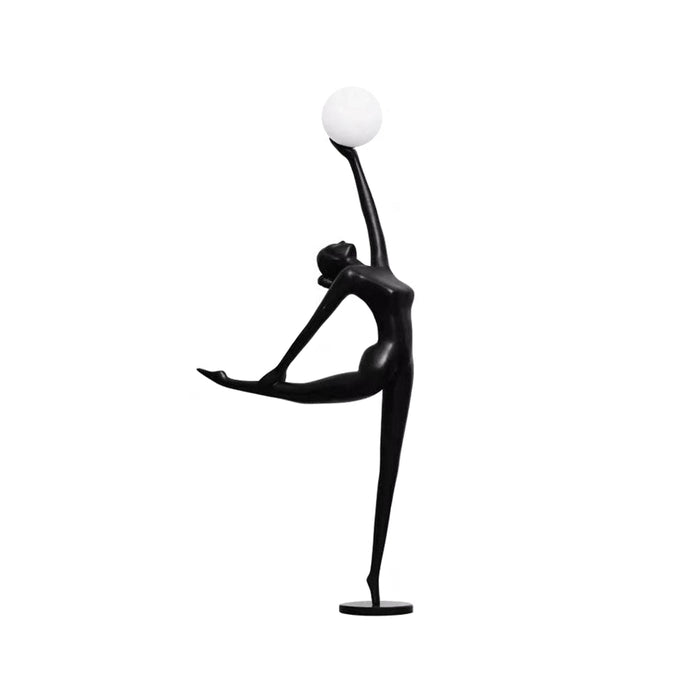 Rhythmic Gymnast Floor Lamp for Elegant Interiors - Simprolos
