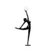 Rhythmic Gymnast Floor Lamp for Elegant Interiors - Simprolos
