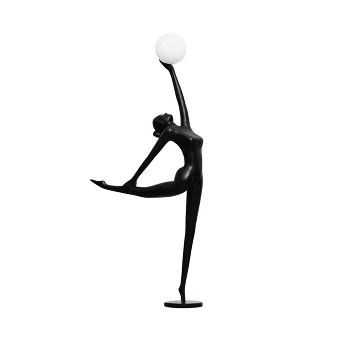 Rhythmic Gymnast Floor Lamp for Elegant Interiors - Simprolos