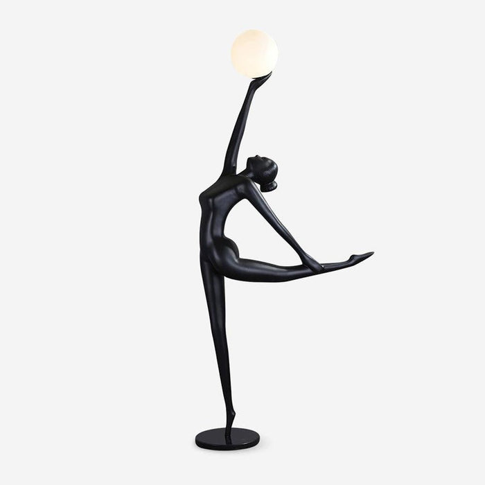 Rhythmic Gymnast Floor Lamp for Elegant Interiors - Simprolos
