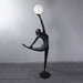 Rhythmic Gymnast Floor Lamp for Elegant Interiors - Simprolos