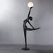 Rhythmic Gymnast Floor Lamp for Elegant Interiors - Simprolos