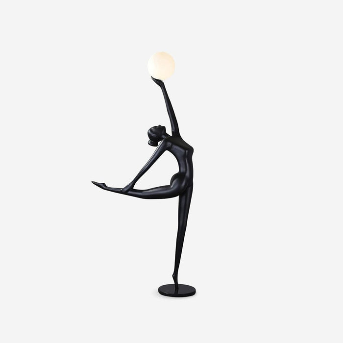 Rhythmic Gymnast Floor Lamp for Elegant Interiors - Simprolos