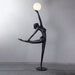 Rhythmic Gymnast Floor Lamp for Elegant Interiors - Simprolos