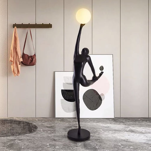 Rhythmic Gymnast Floor Lamp for Elegant Interiors - Simprolos