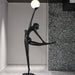 Rhythmic Gymnast Floor Lamp for Elegant Interiors - Simprolos