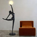 Rhythmic Gymnast Floor Lamp for Elegant Interiors - Simprolos