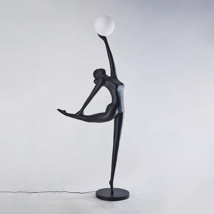 Rhythmic Gymnast Floor Lamp for Elegant Interiors - Simprolos