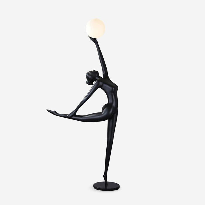 Rhythmic Gymnast Floor Lamp for Elegant Interiors - Simprolos