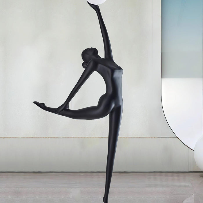 Rhythmic Gymnast Floor Lamp for Elegant Interiors - Simprolos