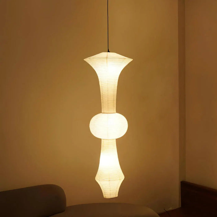 Rice Paper E Pendant Light - Simprolos