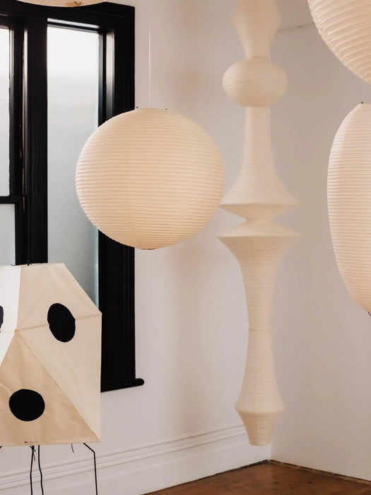 Rice Paper E Pendant Light - Simprolos