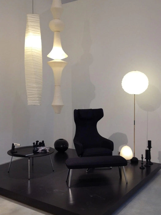 Rice Paper E Pendant Light - Simprolos