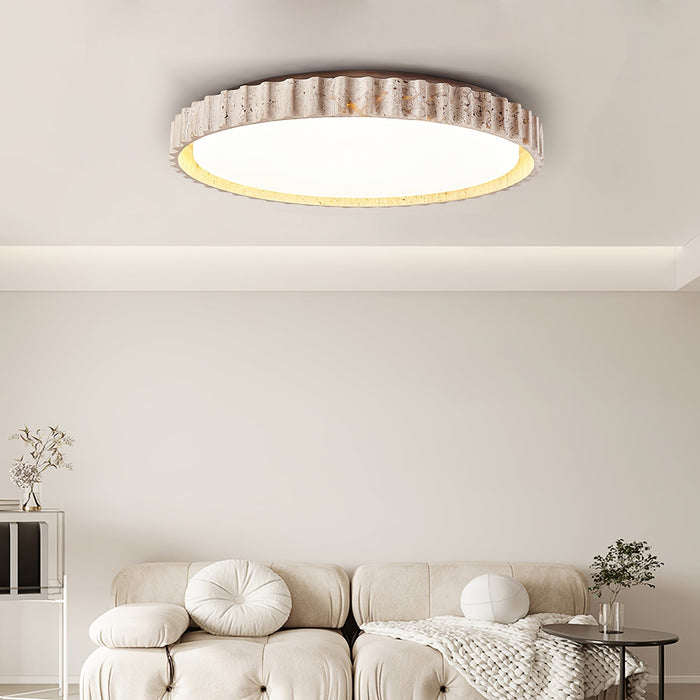 Riva Stone Ceiling Light - Simprolos