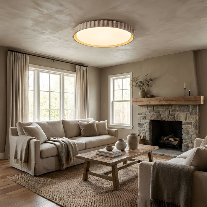 Riva Stone Ceiling Light - Simprolos