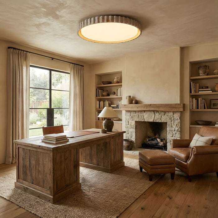 Riva Stone Ceiling Light - Simprolos