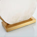 Roma White Alabaster Table Lamp - Simprolos