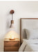 Rope Stone Cone Sconce - Simprolos
