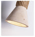 Rope Stone Cone Sconce - Simprolos
