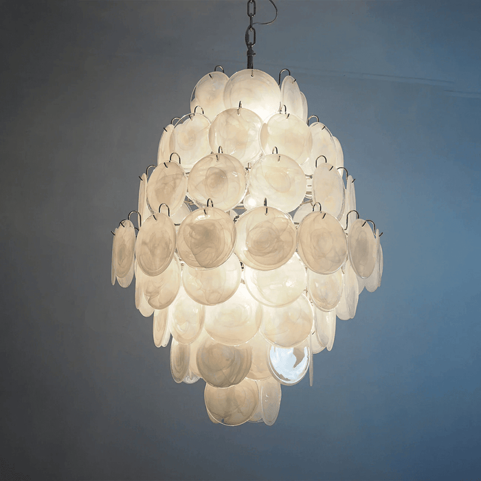 Rosa Glass Chandelier - Simprolos