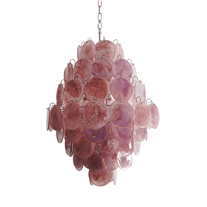 Rosa Glass Chandelier - Simprolos