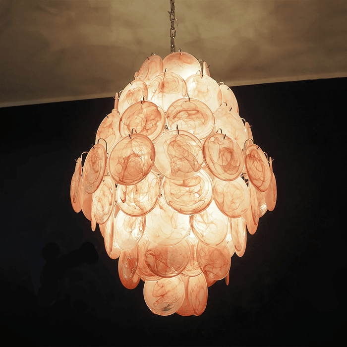 Rosa Glass Chandelier - Simprolos