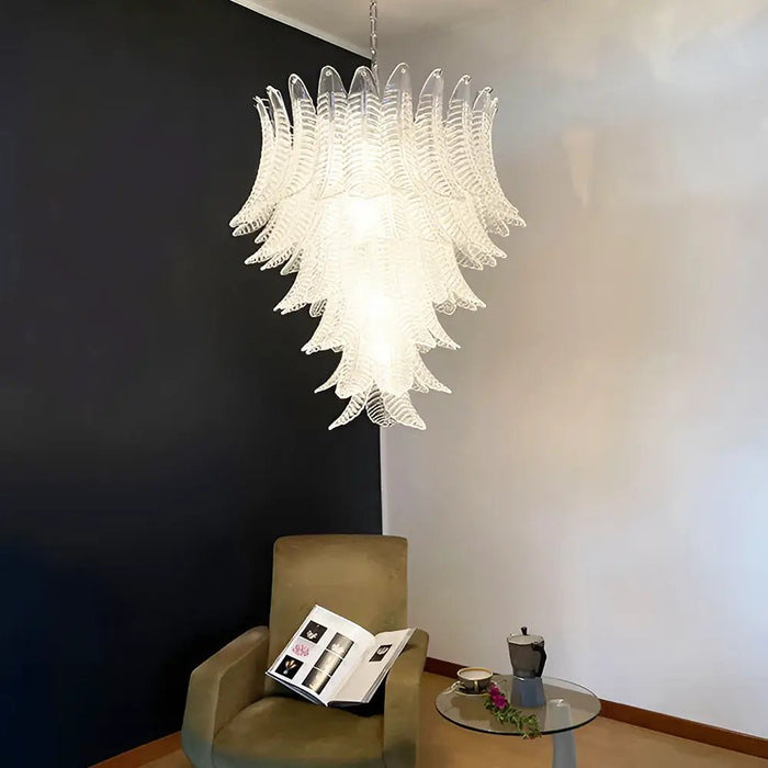 Rosalind Clear Glass Chandelier - Simprolos