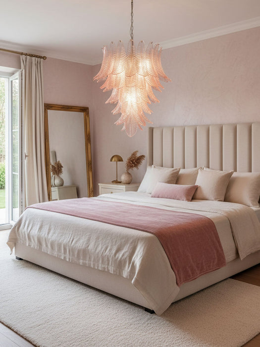 Rosalind Glass Chandelier - Simprolos