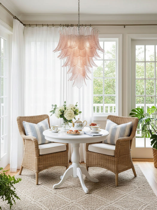 Rosalind Glass Chandelier - Simprolos