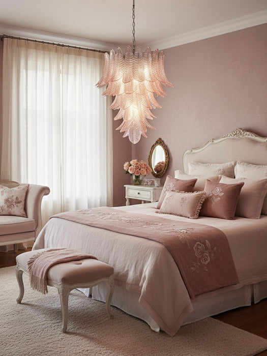 Rosalind Glass Chandelier - Simprolos