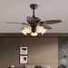 Roselore Bloom Ceiling Fan Light - Simprolos