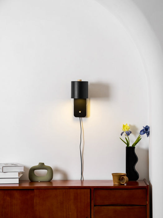Rotatable Cylinder Plug - in Wall Lamp - Simprolos