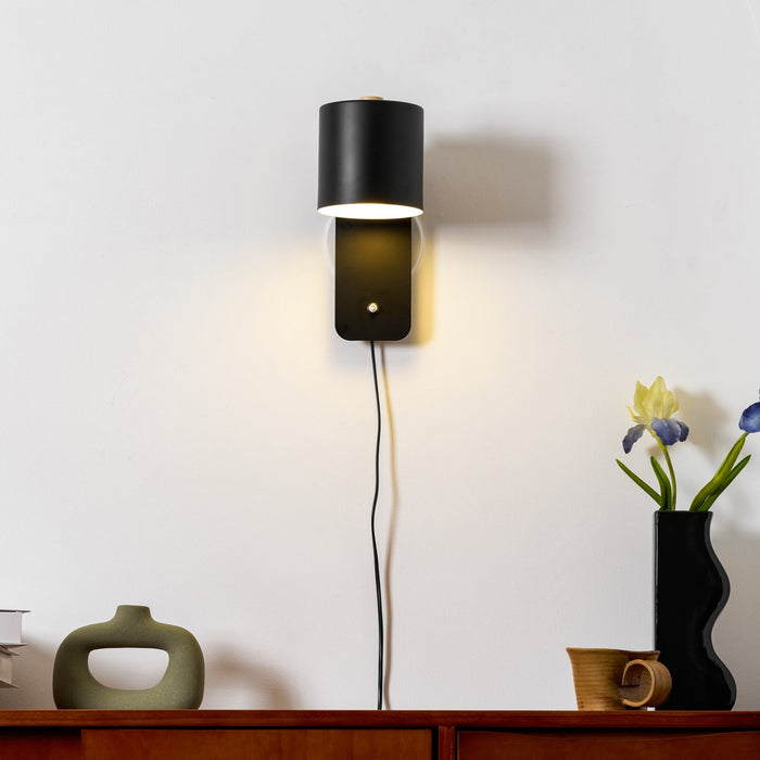 Rotatable Cylinder Plug - in Wall Lamp - Simprolos