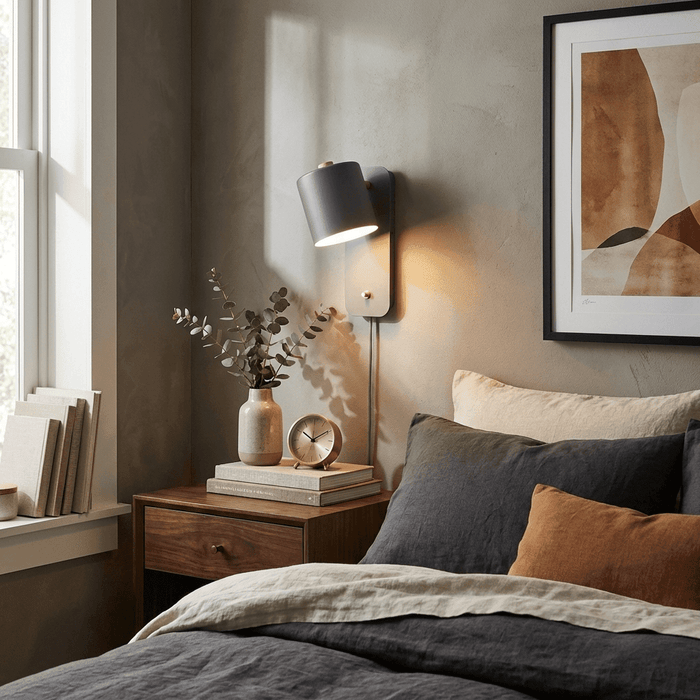 Rotatable Cylinder Plug - in Wall Lamp - Simprolos