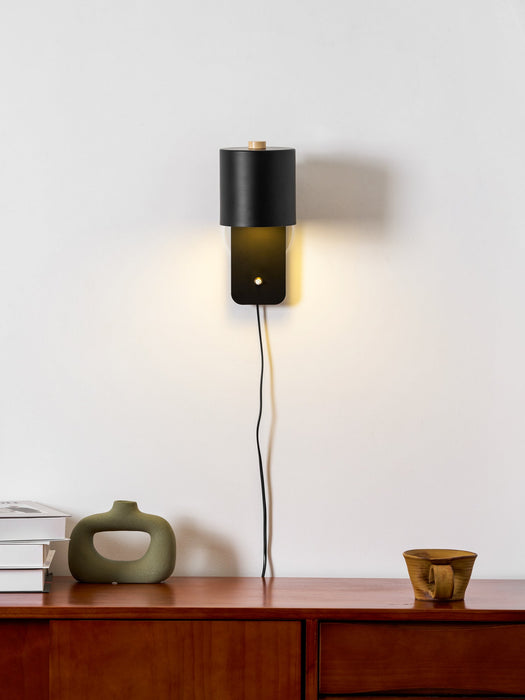 Rotatable Cylinder Plug - in Wall Lamp - Simprolos