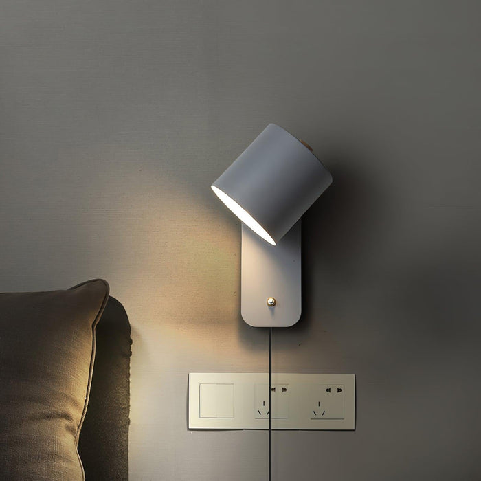 Rotatable Cylinder Plug - in Wall Lamp - Simprolos