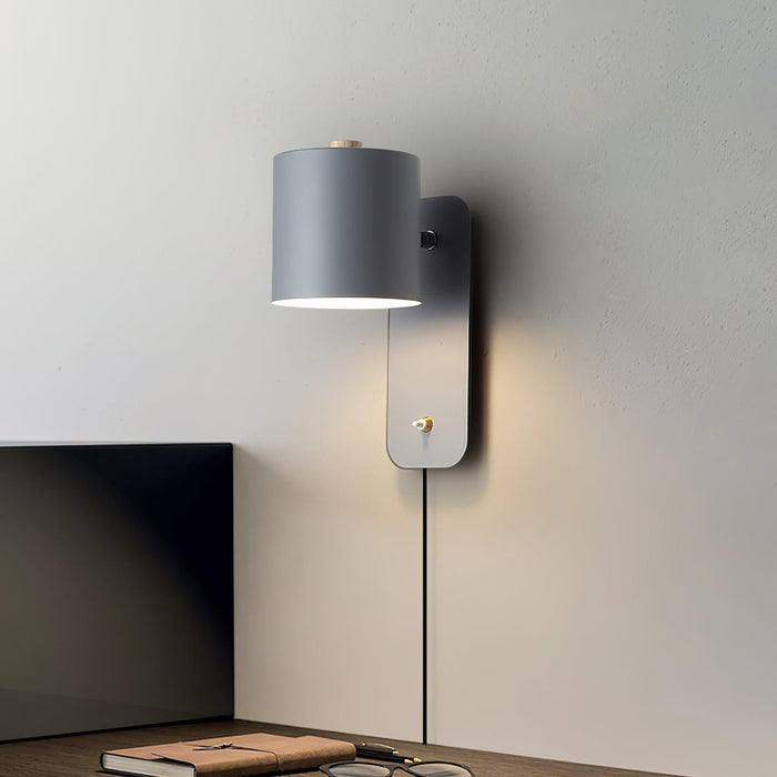 Rotatable Cylinder Plug - in Wall Lamp - Simprolos