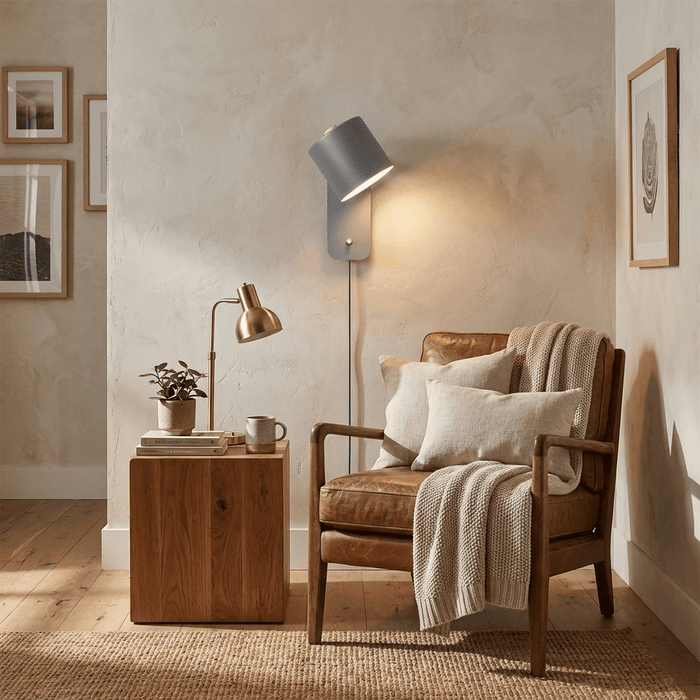 Rotatable Cylinder Plug - in Wall Lamp - Simprolos