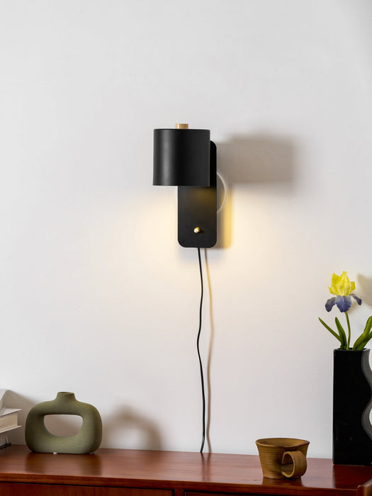 Rotatable Cylinder Plug - in Wall Lamp - Simprolos