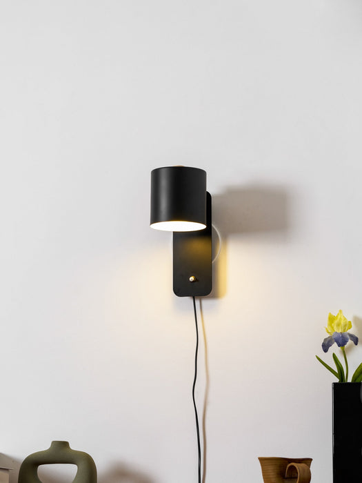 Rotatable Cylinder Plug - in Wall Lamp - Simprolos