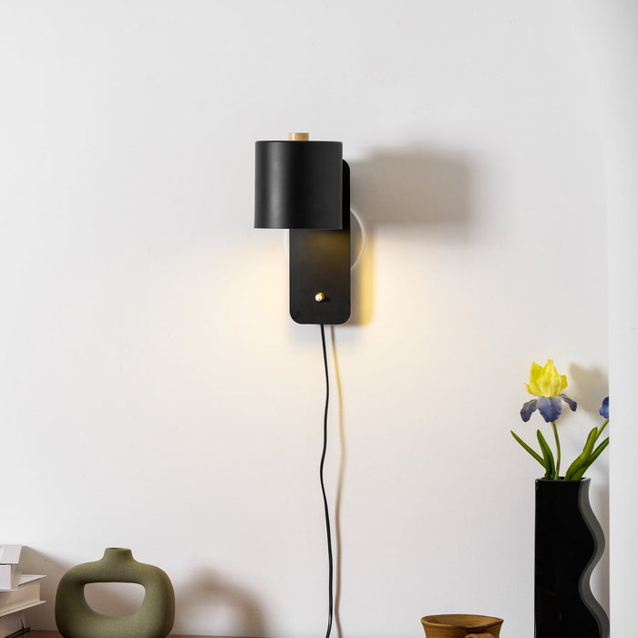 Rotatable Cylinder Plug - in Wall Lamp - Simprolos