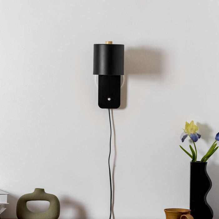 Rotatable Cylinder Plug - in Wall Lamp - Simprolos